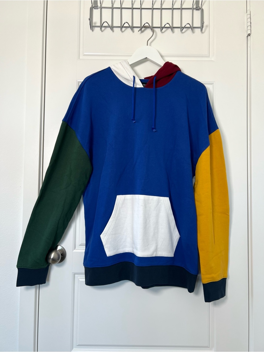 PacSun // NWOT Men's Casual Y2K Colorblock Long Sleeve Hoodie